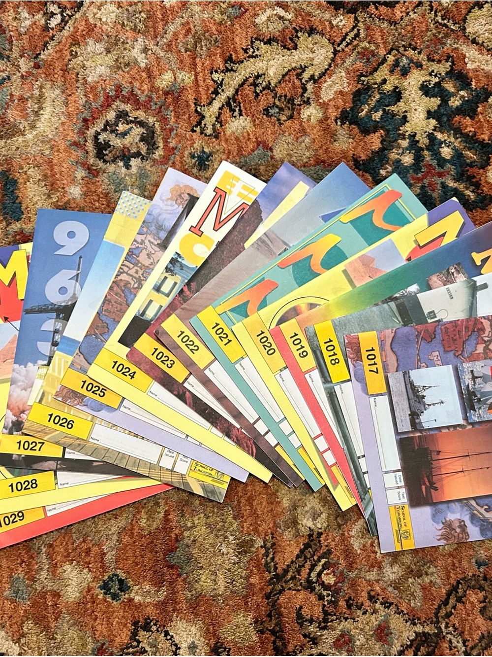 ACE School of Tomorrow Math Paces (1017-1029) 2nd Grade